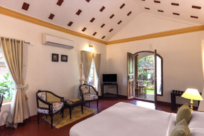 Beautifully designed interiors with a comfortable stay | Kairali-The Ayurvedic Healing Village