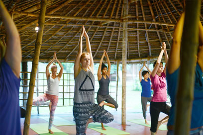 Regular Yoga and Meditation sessions are a ritual that Kairali follows | Kairali-The Ayurvedic Healing Village