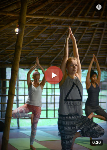 A completely relaxing and rejuvenating Yoga experience with Lakshya | Kairali-The Ayurvedic Healing Village