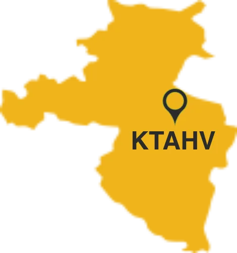 Map of Palakkad district with the location of Kairali - The Ayurvedic Healing Village marked