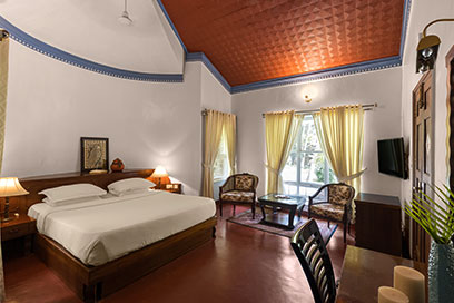 Complete haven for a peaceful stay with beautiful interiors at the Royal Villa | Kairali-The Ayurvedic Healing Village